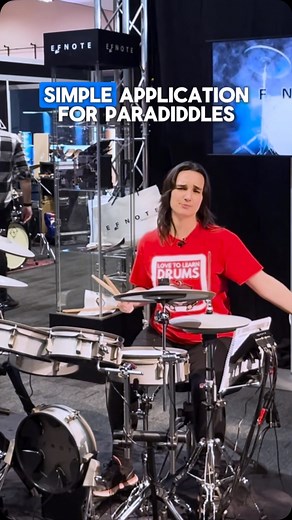 Alpyne Music’s Drum Department | Here’s a really gentle application for paradiddles — perfect for working on your dynamics and tightening up those RLRR LRLL patterns. 🥁... | Instagram