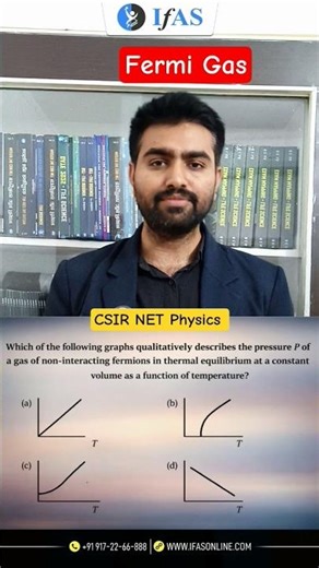 Fermi Gas | Statistical Mechanics | CSIR NET Physics | IFAS