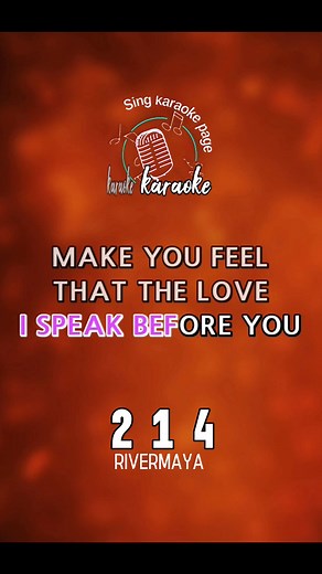 214-RIVERMAYA/karaoke #karaoketime #videoketime #videoke | SING Karaoke PAGE