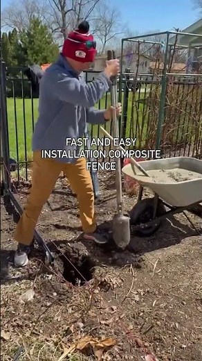 Fence Install Prep | Fast Composite Fence System