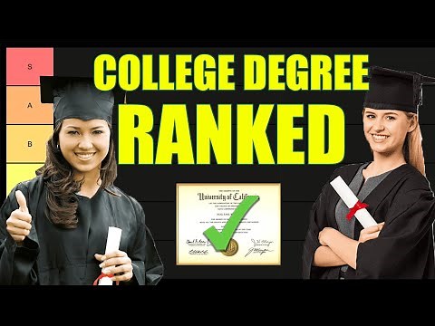 College Degree Tier List (Bachelor Degrees Ranked)