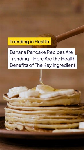 "Alexa, play Banana Pancakes by Jack Johnson." Besides adding a tasty flavor to your favorite baked goods, bananas also provide a lot of great benefits for your health. #bananapancakes 📸 Getty/Rasulovs | Health