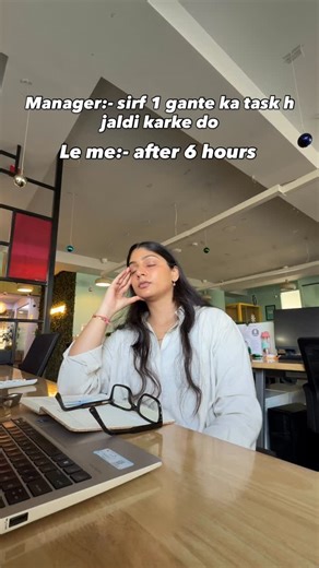 Ritika Jain on Instagram: "When your manager’s ‘quick task’ is your ‘all day task’ 🥲🙂 . (Corporate life, job, manager, boss, reality check, daily task, meeting, marketing, viral, instagram, fyp) . #trendingreels #follow #corporate #fyyyyyyyyyyyyyyyyyyyyyyyyyyyyyyyyyyyyyyyyyyyyyyyyyyyyyyyyyyyyyyyyyyyyyyyyyyyyyyyyyyyyyyyyyyyyyyyyy #instagram"