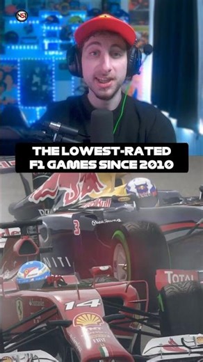 The Lowest-Rated F1 Games Since 2010 👀 #shorts #f1 #formula1