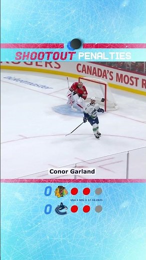 NHL Shootout Highlights: Chicago Blackhawks vs Vancouver Canucks