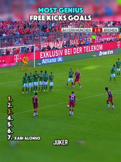MOST GENIUS FREE KICK GOALS