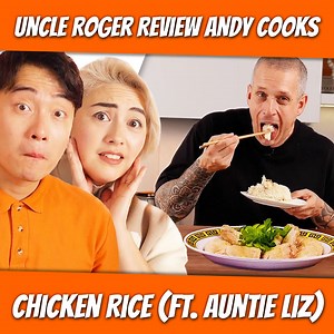 307K views · 8K reactions | Uncle Roger Review Andy Cooks Chicken Rice (ft. Auntie Liz) | Nigel Ng | Facebook