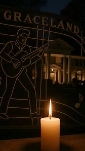 48th Elvis Candlelight Vigil Graceland 2025 "I Miss You" #ElvisWeek2025 #ElvisCandlelightVigil2025 #ElvisFans | Kathy Sparks Cox