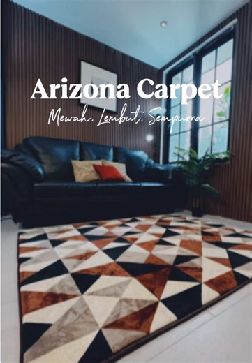 Cara baru menikmati kenyamanan di rumah pakai karpet busa Malaysia 😍 #arizonacarpet #homedecor