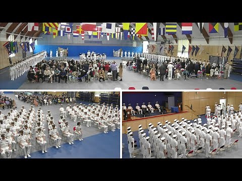U.S. Navy Officer Development School (ODS) Class 23040 Graduation Ceremony.