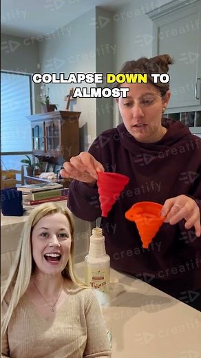 2 Pack Silicone Collapsible Funnel, Flexible Kitchen Hacks 2026
