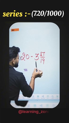 Maths Short trick series (720/1000 ) ✅. #tranding #tricks #math #genius #important #toper #shorts