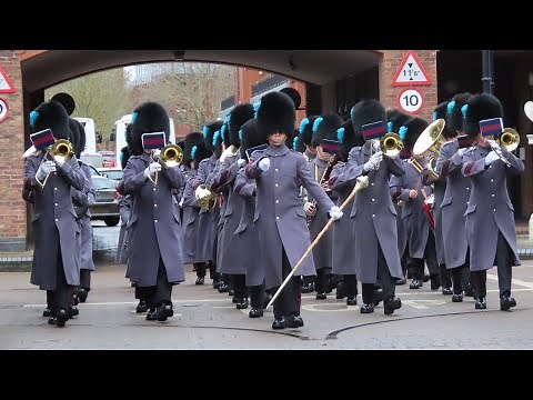 Changing the Guard in Windsor (16/2/2023) Band of the Irish Guards
