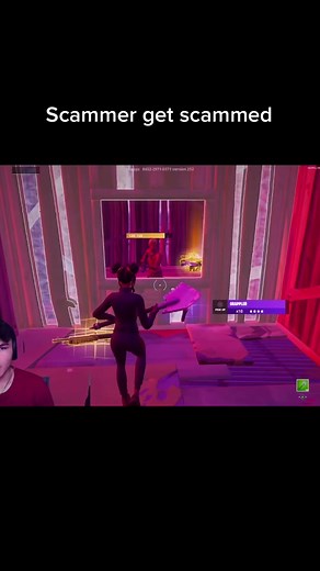 Scammer get scammed!!! #fortnite #scammergetscammed