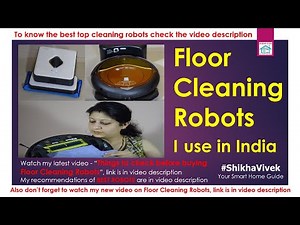 Robotic Vacuum Cleaners I use at home India 🇮🇳 Floor Cleaning Robots Dry Sweeping Wet Mopping Demo
