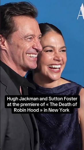 Hugh Jackman and his new girlfriend Sutton Foster appeared more in love than ever at the premiere of