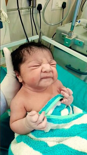 my new baby cute hair 🤩