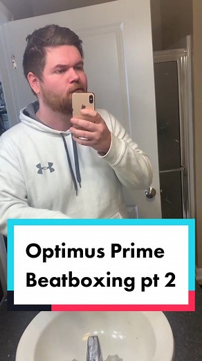 OPTIMUS PRIME BEATBOX 🤖 #beatbox #music #tiktok #fyp #foryou #beatboxing