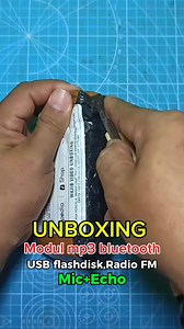 160K views · 821 reactions | UNBOXING modul mp3 bluetooth,USB, Radio FM,Mic+Echo FLECO F-339. #Reels #viral #radio #diy #electronics #creative #speaker #repair #audio #electroniccomponents | Belajar Servis Elektronika | Facebook