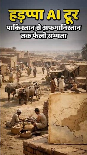 AI Tour of Harappa: Discover the Lost Indus Valley Civilization in 4K #mohenjodaro #ancientindia