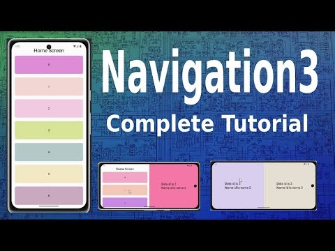 Navigation 3 in Jetpack Compose Complete Tutorial. What is navigation 3 in Compose? #navigation3