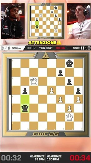 The first BLUNDER of the EWC 2026 #chess #esportsworldcup