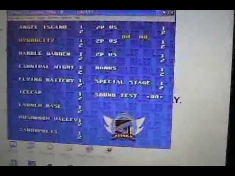 Unlocking Level Select in Sonic 3