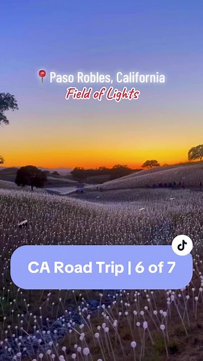Exploring Sensorio Field of Lights in Paso Robles, California