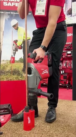 Milwaukee SDS Max Side Load Ground Rod Driver | 48-62-4070