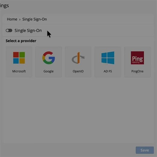 Simplify team authentication with Single Sign-On