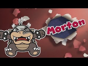 Paper Mario: Color Splash (Wii U) - 100% Walkthrough Part 7 - The Crimson Tower + Morton Boss Fight