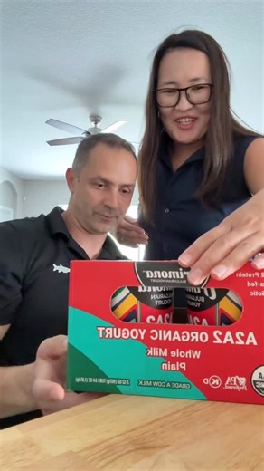 I surprised my husband with Bulgarian yogurt today! 🥰 We used to eat yogurt every day in Bulgaria but could never find the exact same one here — until now! Oh man, this yogurt is amazing! Not only is it delicious, but it’s also great for gut health and supports the microbiome. Bulgarian yogurt is world-famous for its unique live bacterial culture, Lactobacillus bulgaricus, which gives it that signature taste and probiotic goodness. | Ania Ivanoff