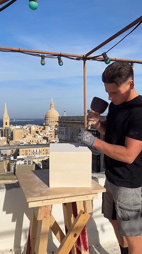9.5K views · 589 reactions | Talented Artist Carving Limestone In Malta Thanks instagram.com/charlie.gee__ for his video. #łovemalta #malta #visitmalta #artists #malta2024 #valletta | LoveMalta | Facebook