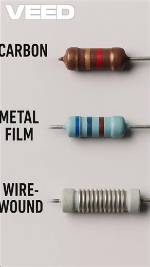 🔧Overview & working - Fixed Resistors#electronic #science #facts #explore #physics #switch #tech