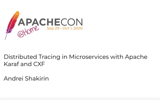Distributed Tracing in Microservices with Apache Karaf and CXF