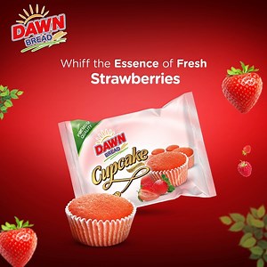 Fall in love with the aroma of strawberries with Dawn Cupcake #DawnCupcakes #Dawnbread | Dawn Bread | Official Page