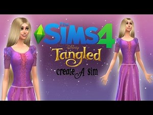 The Sims 4 Create A SIm: Rapunzel (Tangled Inspired)