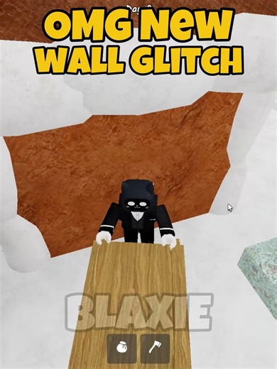 New Wall Sled Glitch in 99 nights in the forest #roblox #blaxieroblox