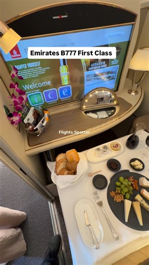 1.6K reactions · 39 shares | Emirates B777 First Class #emirates #b777 #firstclass #travel | Flights Spotter | Facebook