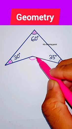 Find the measure of "∠y" #mathematics #reelsviralシ | Hic Learning Point