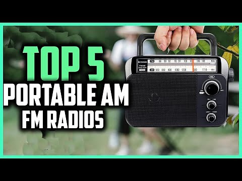 ✅ Top 5 Best Portable AM FM Radios of 2024