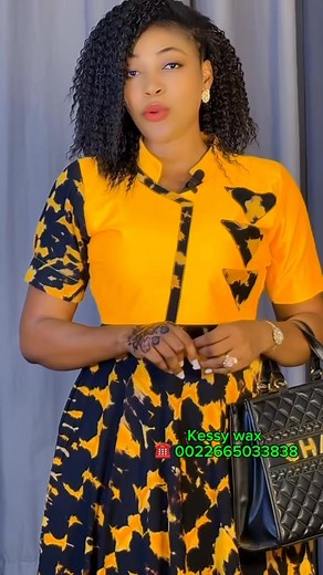 78K views · 915 reactions | GRANDE DAME , quelque chose me dit que la robe *elora* est faite pour toi . Commande-la dès maintenant  https://wa.me/message/SCURYJCU3E4FI1 | Kessy-fashion World | Facebook