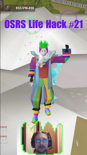 OSRS Life Hack 21! NPC Contact! #gaming #osrs #shorts