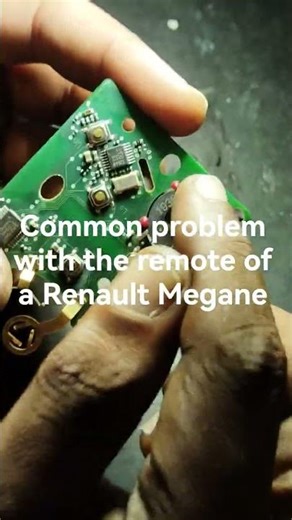 Renault Megane faulty remote key