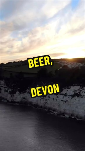 Beer is a seaside village and civil parish in the East Devon district of Devon, England. The village faces Lyme Bay and is a little over 1 mile west of the town of Seaton. It is situated on the Jurassic Coast World Heritage Site and its picturesque cliffs, including Beer Head, form part of the South West Coast Path. - #beer #devon #uk #unitedkingdom #fyp