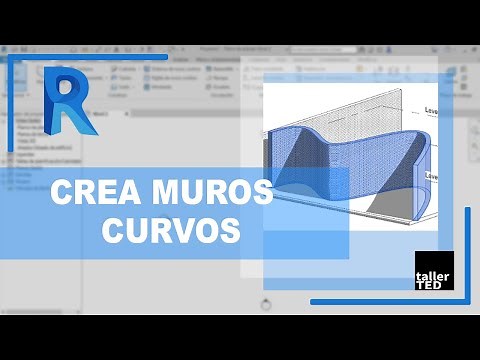Aprende a crear muros curvos en Revit