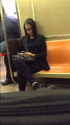 Beautiful girl on a train.......did she look!!