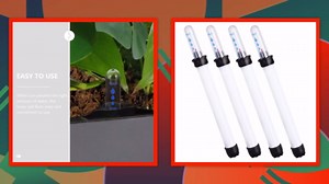 Water Level Gauge - 4 Pack Plant Water Meter for Flower Pots Soil Moisture Indicator No Battery Needed for Garden and Home Use