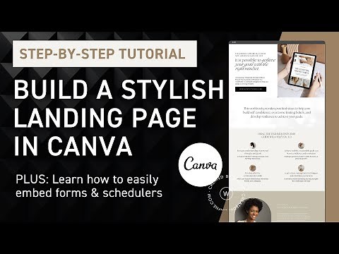 Creating Stunning Landing Pages in Canva: Step-by-Step Guide