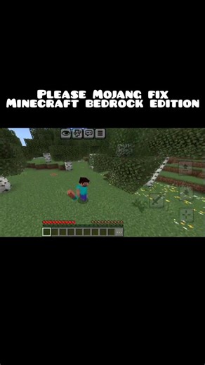 Please Mojang fix Minecraft bedrock edition 😭 #minecraft